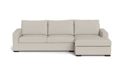 Mesa 123" Right Chaise Sectional - Tropez Oyster