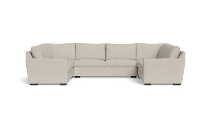 Mesa 154" Condo U Sectional - Tropez Oyster