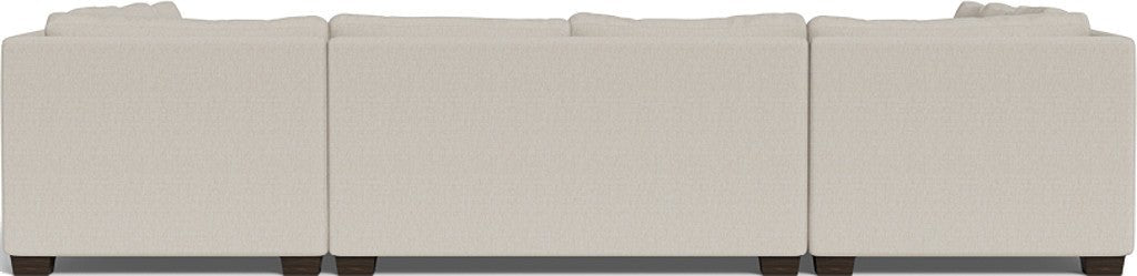 Track 141" Corner Sofa U Sectional - Tropez Oyster