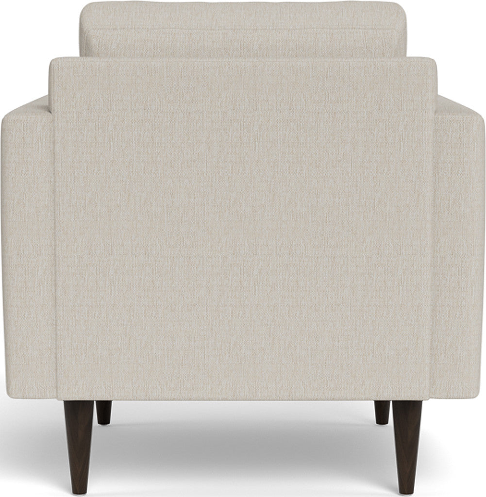 Wallace 34" Untufted Arm Chair - Tropez Oyster