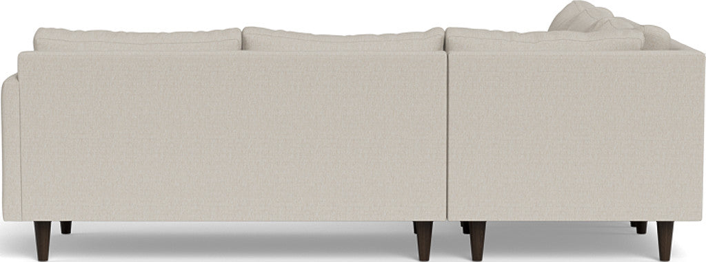 Wallace 102" Untufted Corner Sectional - Tropez Oyster