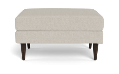 Wallace Untufted Ottoman - Tropez Oyster
