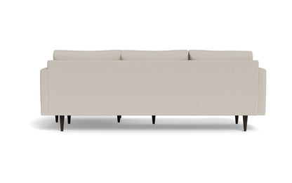 Wallace 98" Untufted Reversible Chaise Sofa - Tropez Charcoal