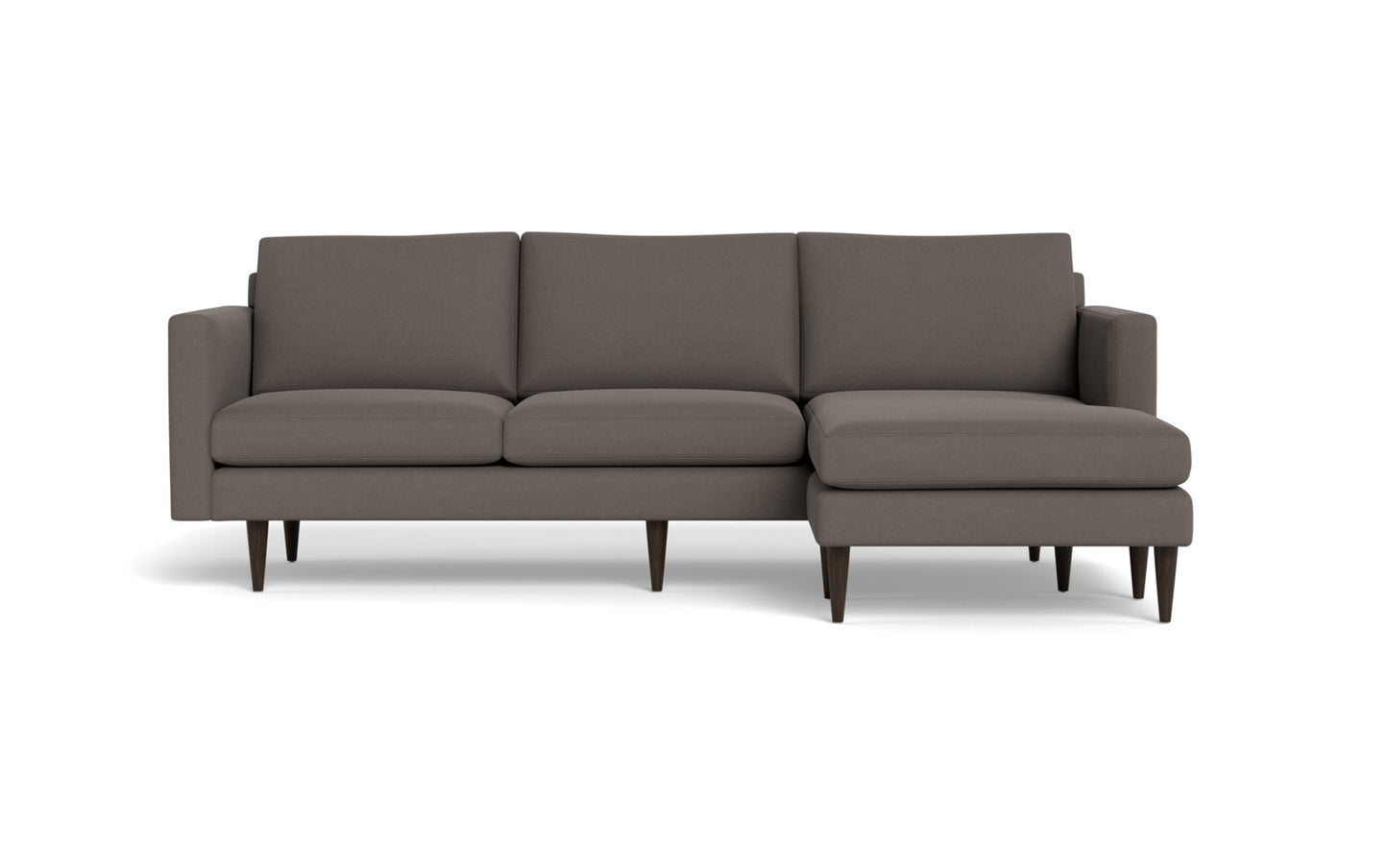 Wallace 98" Untufted Reversible Chaise Sofa - Toscana Otter