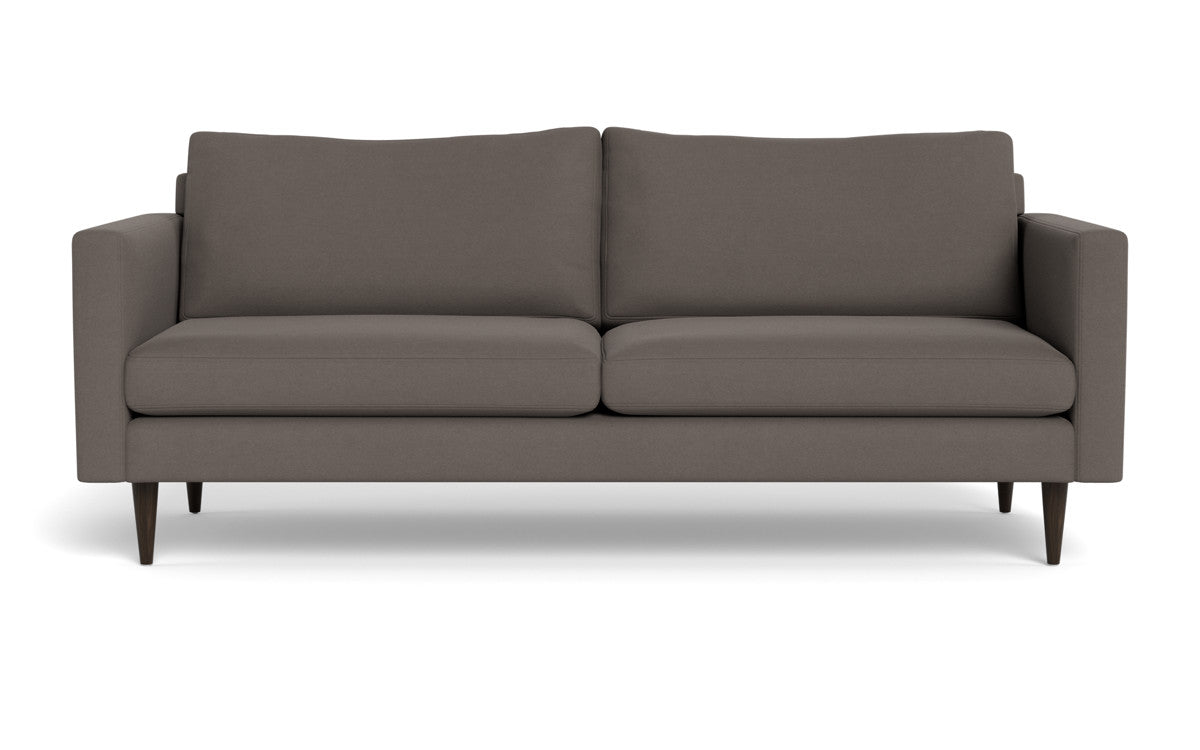 Wallace 85" Untufted Sofa - Superb Rust