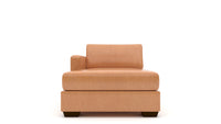 Track Leather LAF Chaise - Hudson Lager