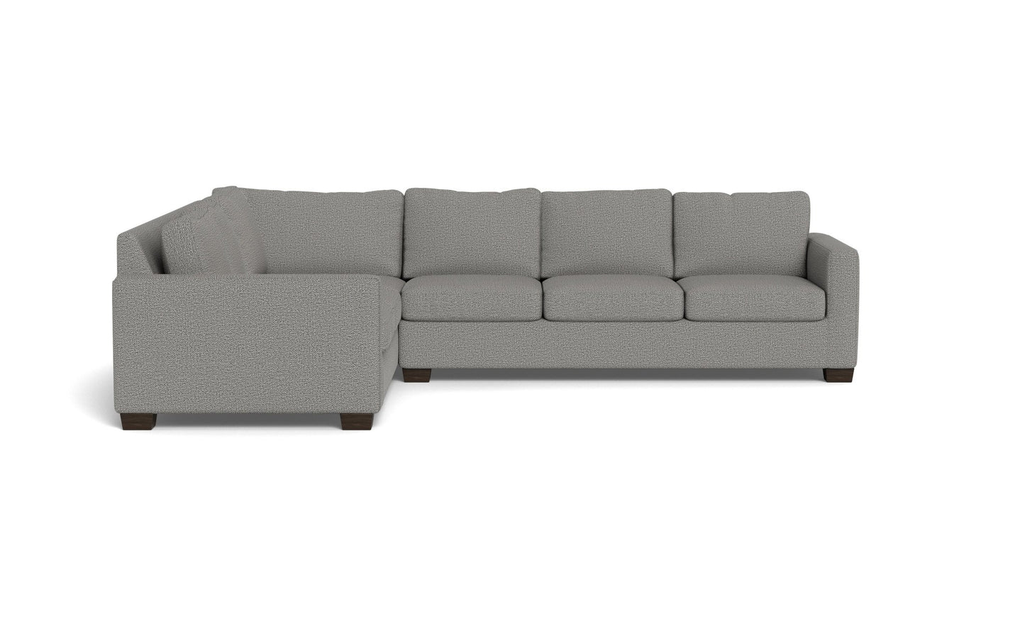 Track 121" Left Corner Sectional With Raf Sleeper Sectional -