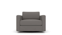 Track 36" Swivel Arm Chair - Peyton Slate