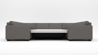 Track 141" Corner Sleeper Sofa U Sectional -