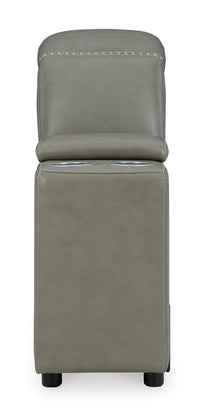 Cori Leather Storage Console -