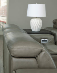 Cori Leather RAF Chaise -