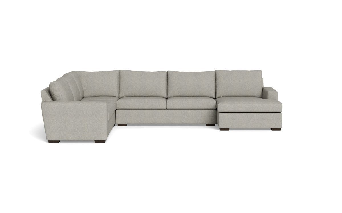 Mesa 156" Corner Sectionals w. Right Chaise - Villa Dove