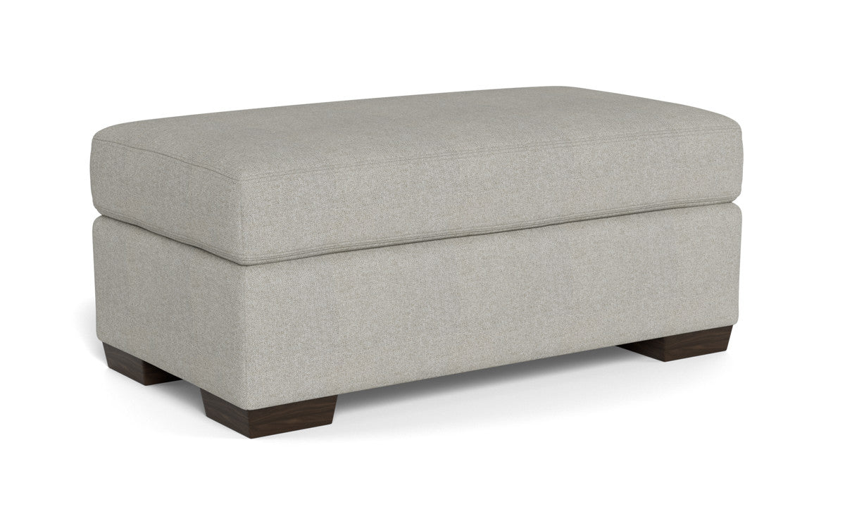 Mesa Storage Ottoman - Tussah Snow