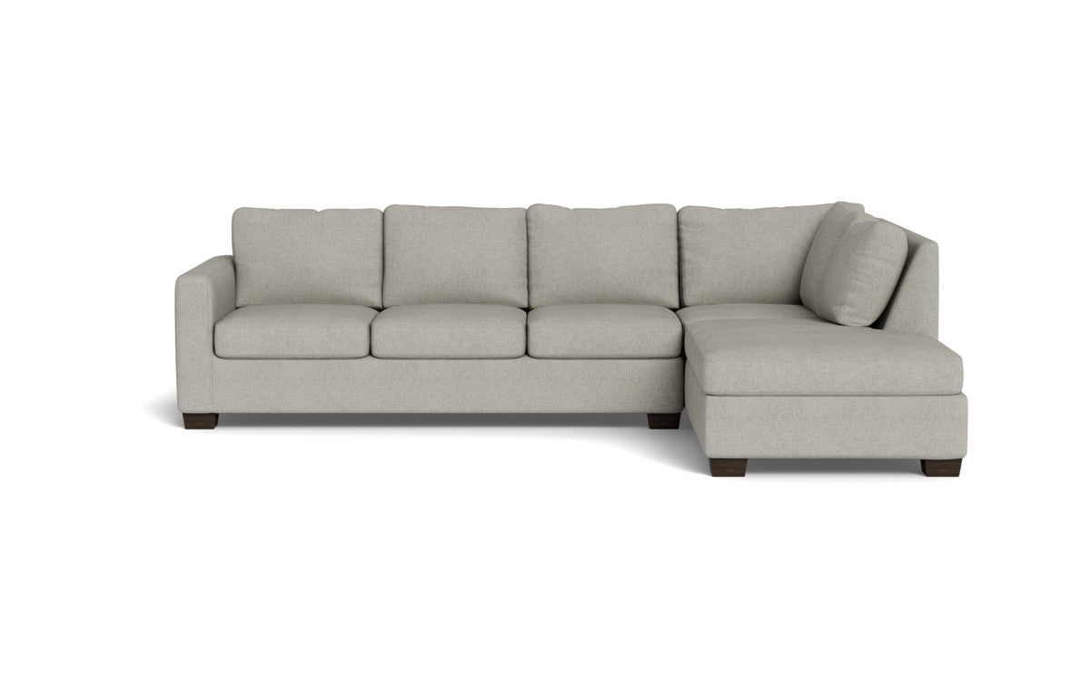 Track 121" Right Chaise Sleeper Sectional - Villa Dove