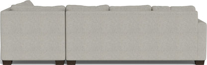 Track 121" Right Chaise Sleeper Sectional - Villa Dove