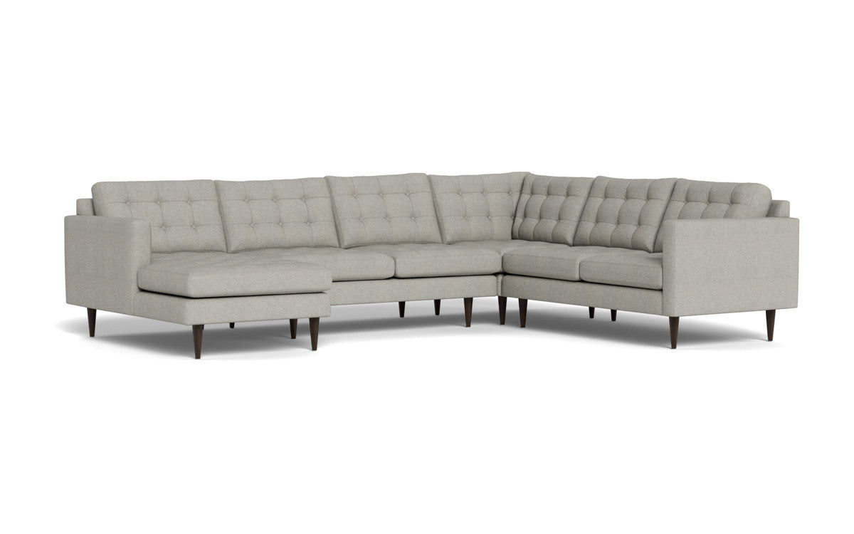 Wallace 130" Corner Sectionals w. Left Chaise - Villa Dove