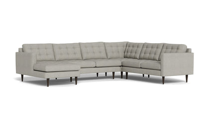 Wallace 130" Corner Sectionals w. Left Chaise - Villa Dove