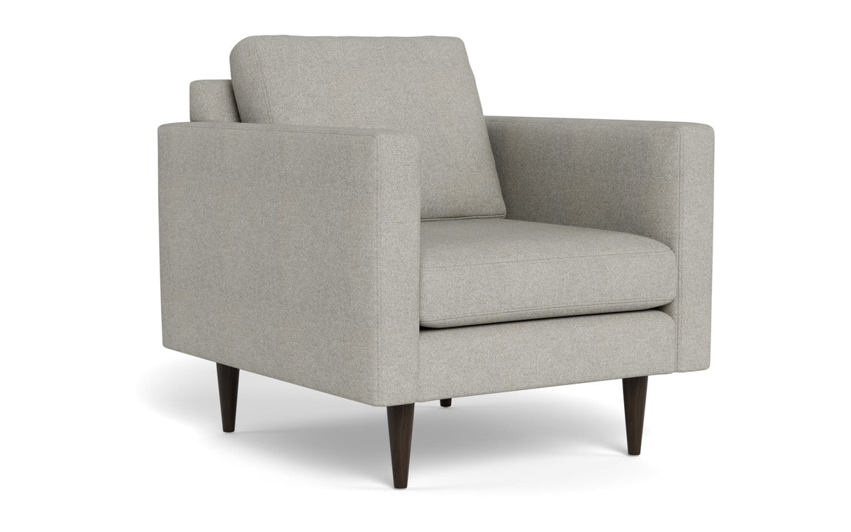 Wallace 34" Untufted Arm Chair - Villa Dove