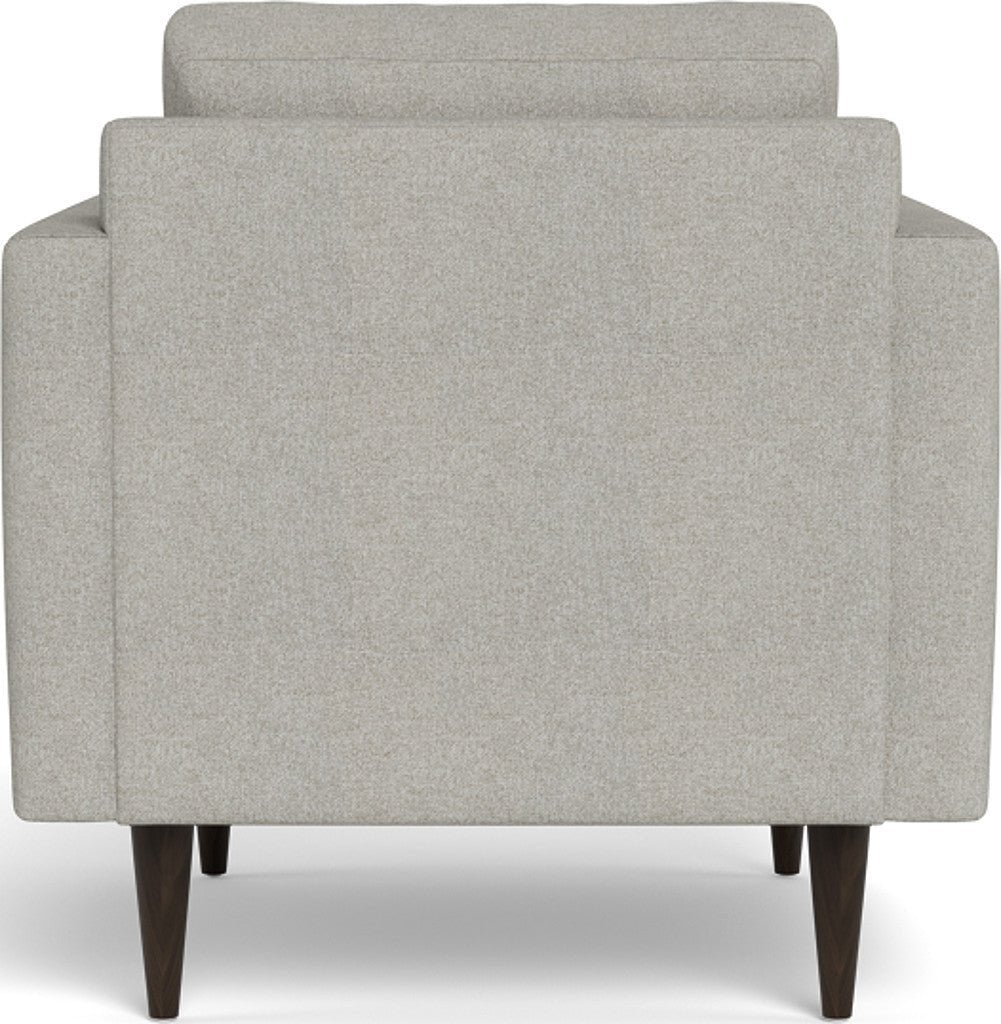 Wallace 34" Untufted Arm Chair - Tussah Snow