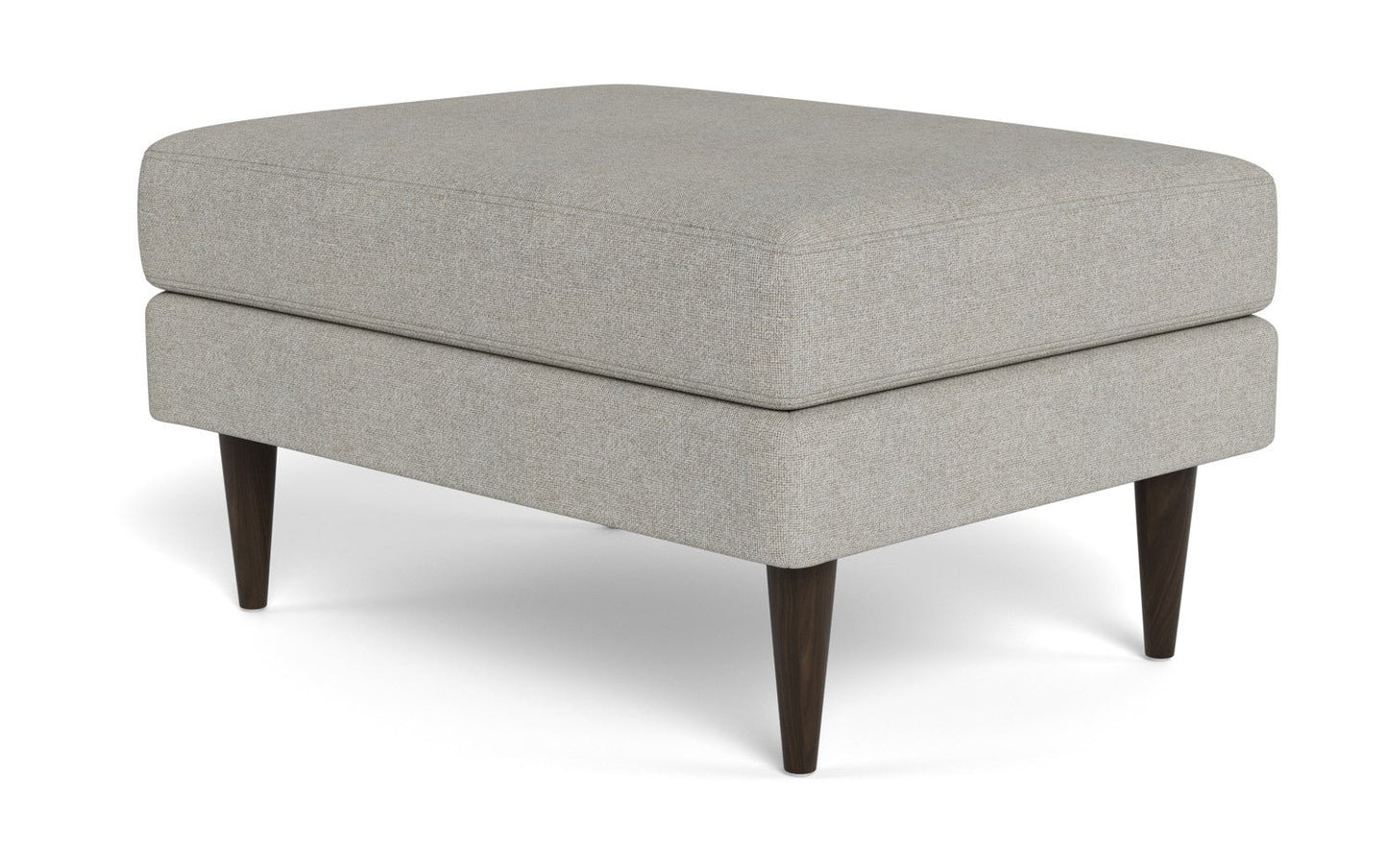 Wallace Untufted Ottoman - Villa Dove