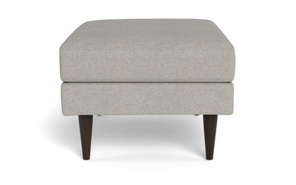 Wallace Untufted Ottoman - Tropez Oyster