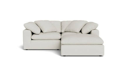 Fluffy 89" 2 Piece Sofa w/Otto - Villa Ivory