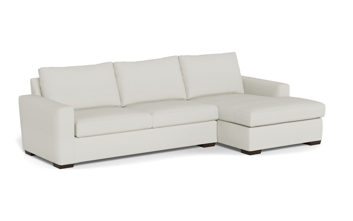 Mesa 123" Right Chaise Sectional - Villa Ivory