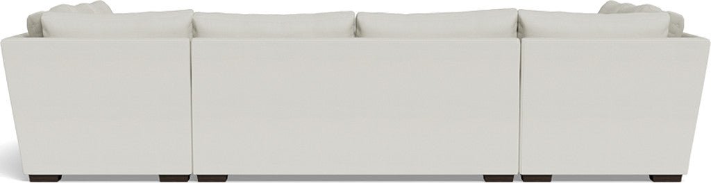 Mesa 154" Condo U Sectional - Villa Ivory