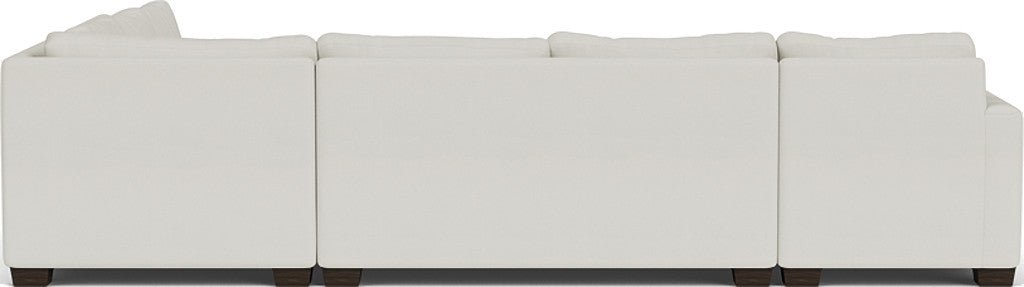 Track 141" Corner Sectionals w. Left Chaise - Villa Ivory