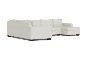 Track 141" Corner Sectionals w. Right Chaise - Villa Ivory