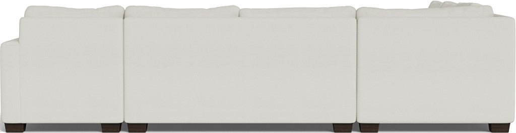 Track 141" Corner Sectionals w. Right Chaise - Villa Ivory