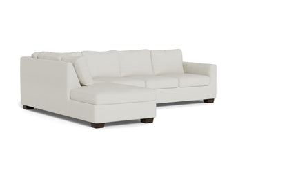 Track 121" Left Chaise Sleeper Sectional - Villa Ivory