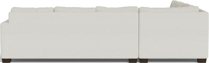Track 121" Left Corner Sectional - Villa Ivory