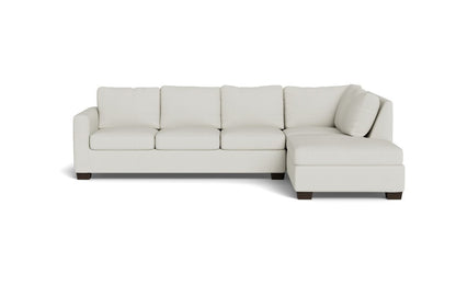 Track 121" Right Chaise Sleeper Sectional - Villa Ivory