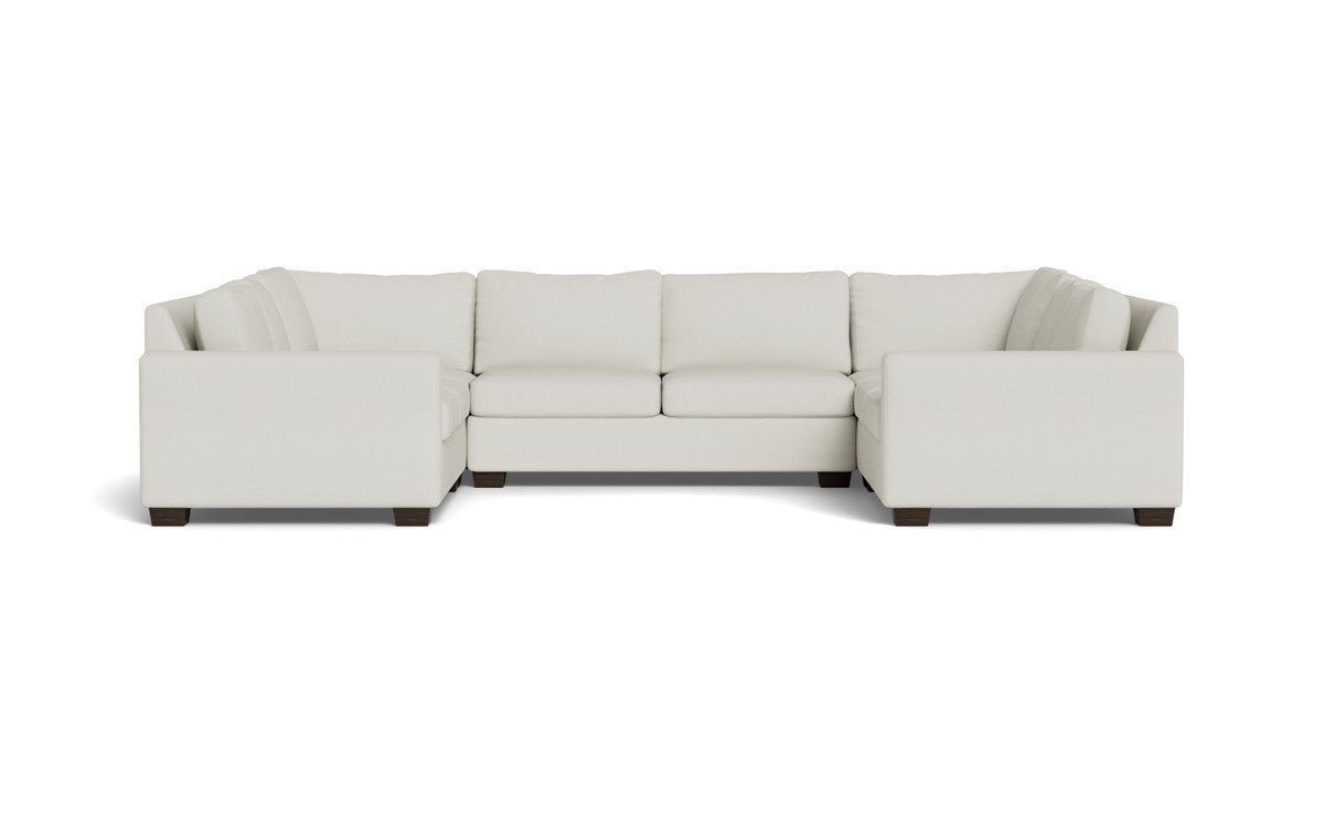 Track 141" Corner Sofa U Sectional - Villa Ivory
