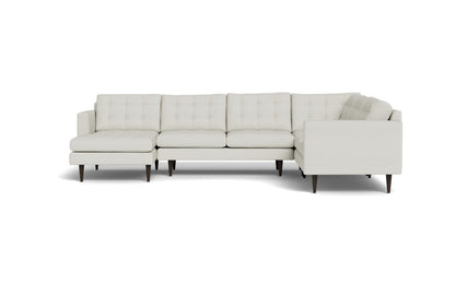 Wallace 130" Corner Sectionals w. Left Chaise - Villa Ivory