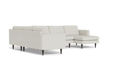 Wallace 130" Corner Sectionals w. Right Chaise - Villa Ivory