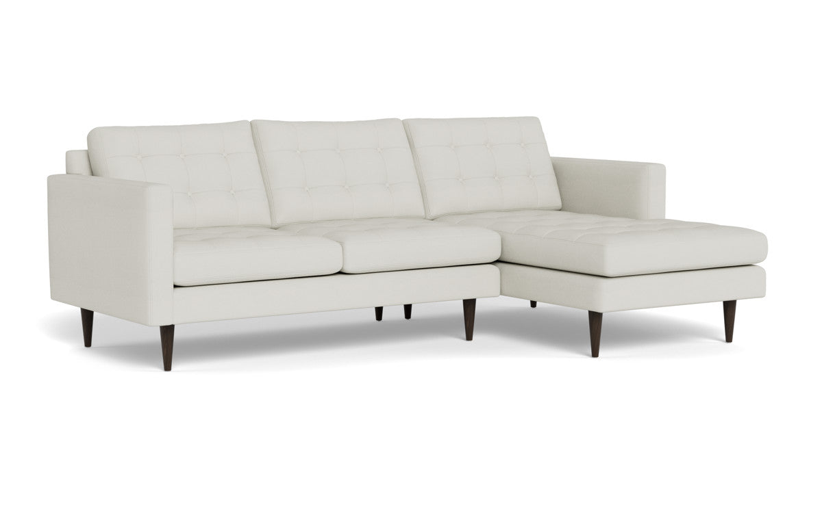 Wallace 98" Right Chaise Sectional - Villa Ivory