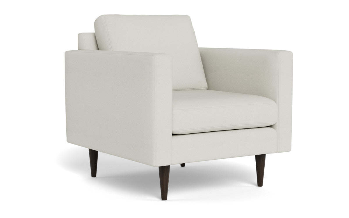 Wallace 34" Untufted Arm Chair - Villa Ivory