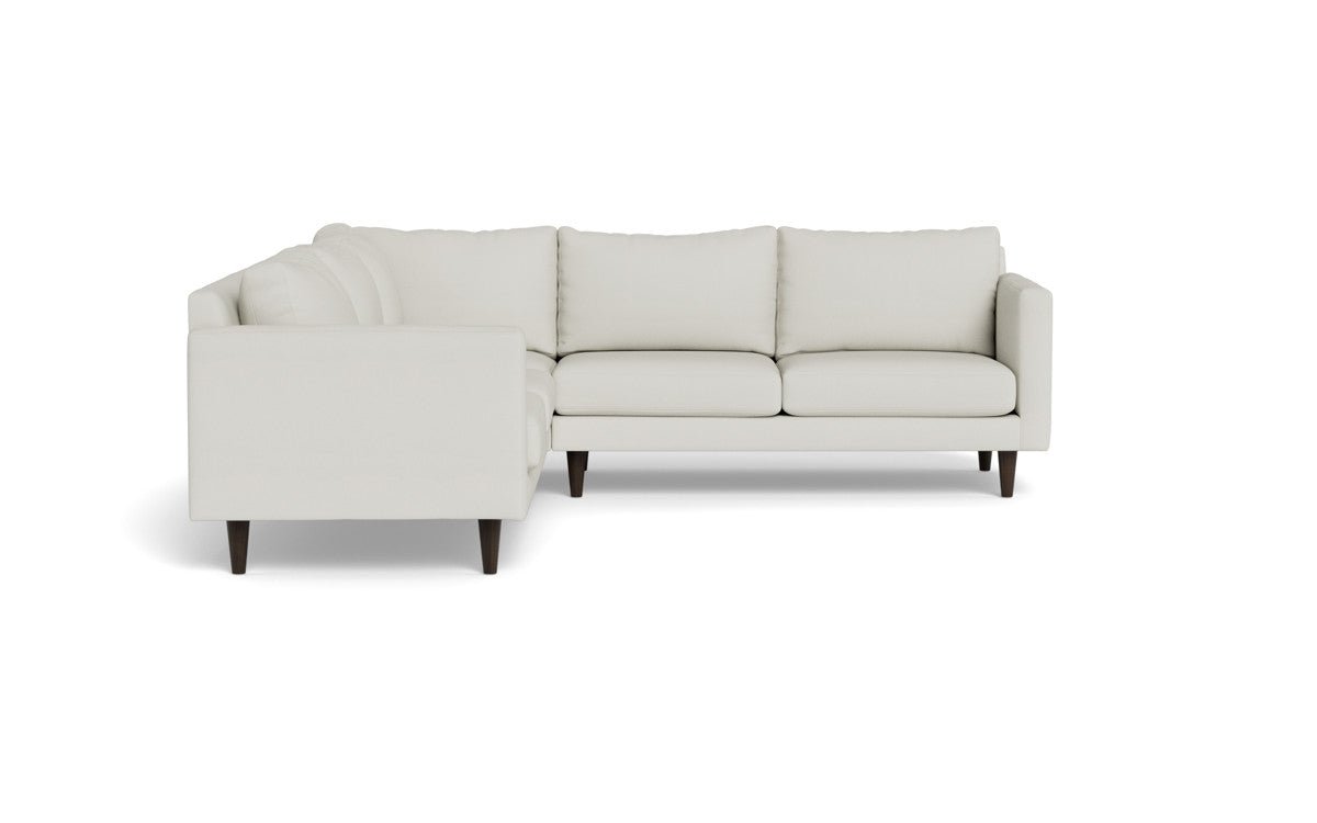 Wallace 102" Untufted Corner Sectional - Villa Ivory