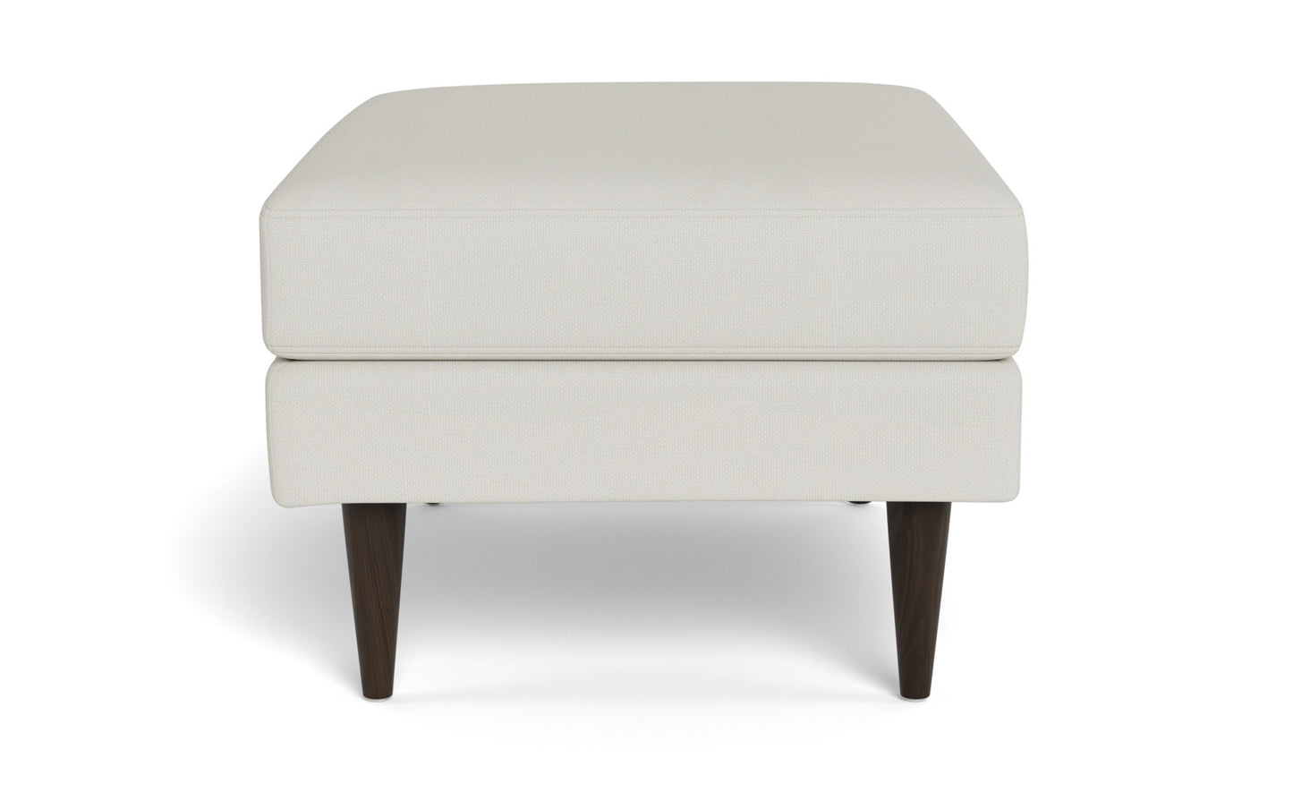 Wallace Untufted Ottoman - Villa Dove