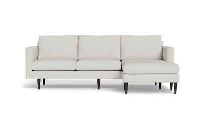 Wallace 98" Untufted Reversible Chaise Sofa - Villa Ivory