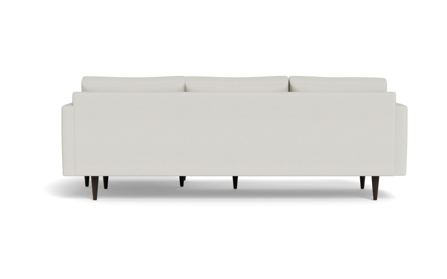 Wallace 98" Untufted Reversible Chaise Sofa - Villa Ivory