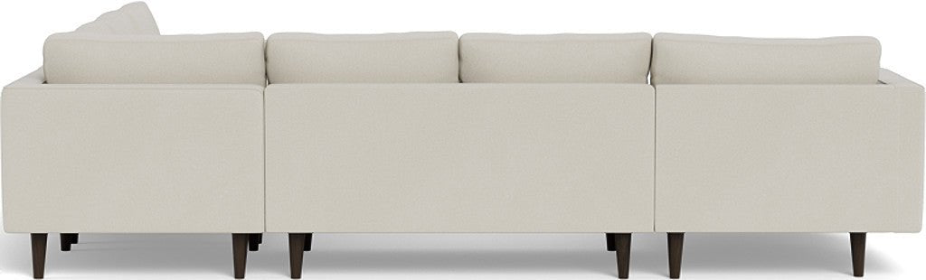 Ladybird 133" Corner Sectional with Left Chaise - Villa Oyster