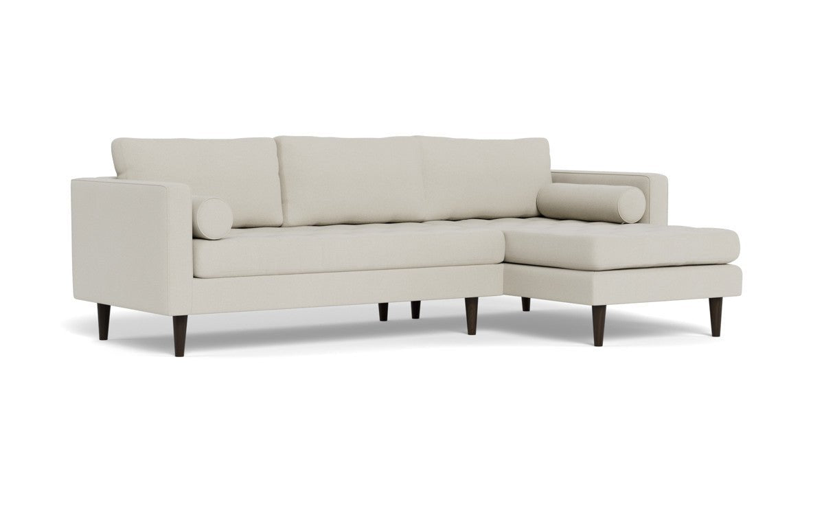 Ladybird 102" Right Chaise Sectional - Villa Oyster