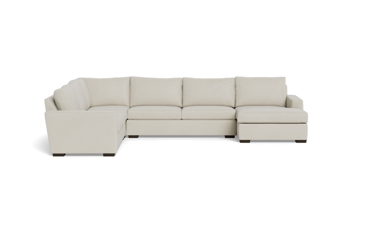 Mesa 156" Corner Sectionals w. Right Chaise - Villa Oyster
