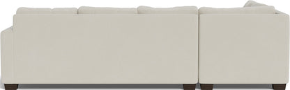 Track 121" Left Chaise Sleeper Sectional - Villa Oyster