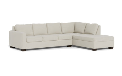 Track 121" Right Chaise Sleeper Sectional - Villa Oyster