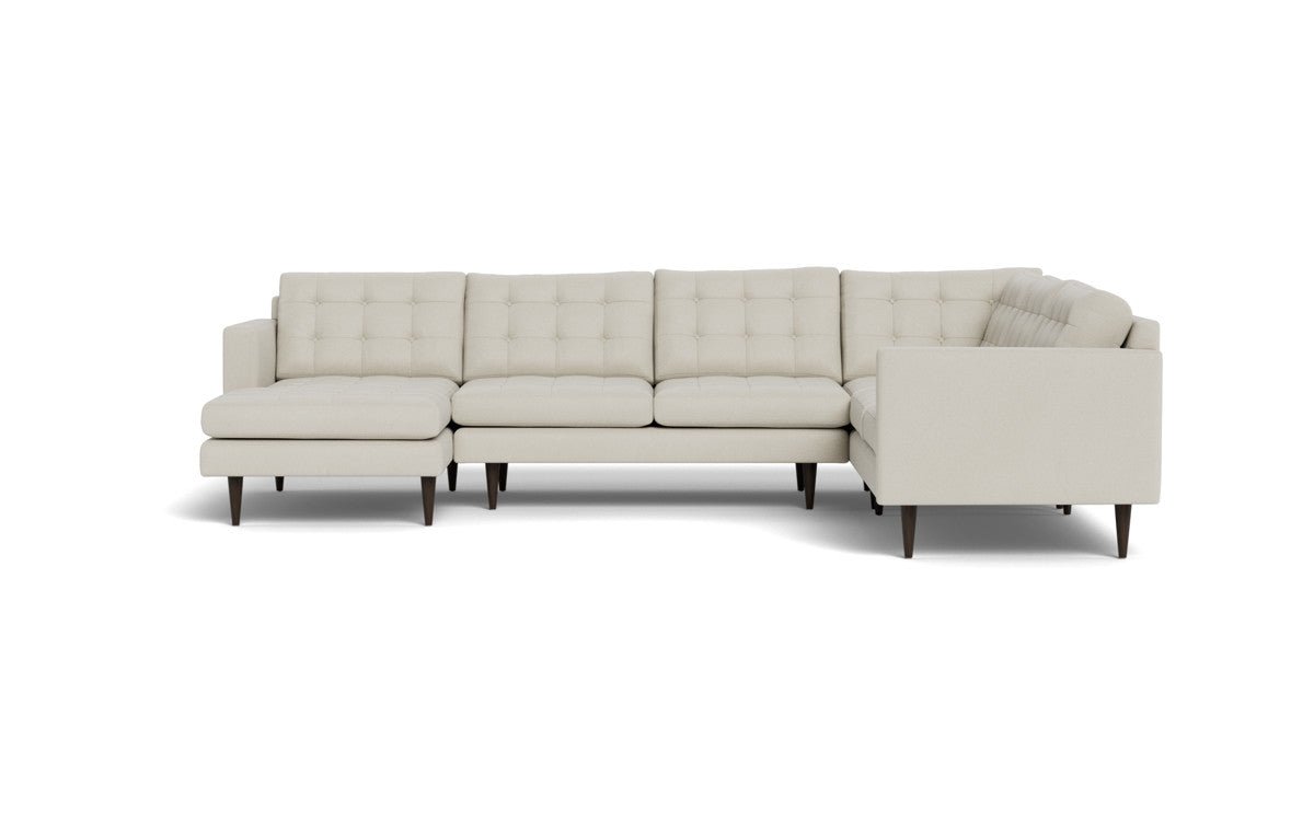 Wallace 130" Corner Sectionals w. Left Chaise - Villa Oyster