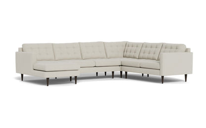 Wallace 130" Corner Sectionals w. Left Chaise - Villa Oyster